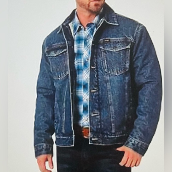 CANYON RIVER BLUES Jean Jacket “Trucker” Style Blue Denim Size Medium - Picture 3 of 14